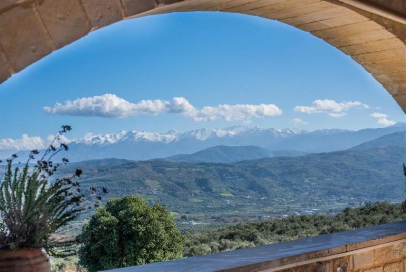 Kolymvari Kreta, Kolymvari: Villa mit Meer- und Bergblick und unabhängigem Apartment zu verkaufen Haus kaufen